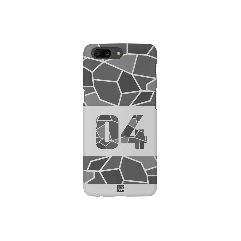 04 Number Mobile Case Cover (Melange Grey)