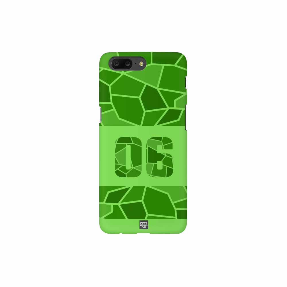 06 Number Mobile Case Cover (Liril Green)