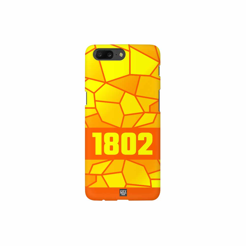 1802 Year Mobile Case Cover (Orange)
