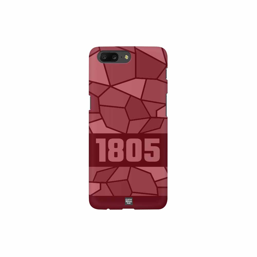 1805 Year Mobile Case Cover (Maroon)