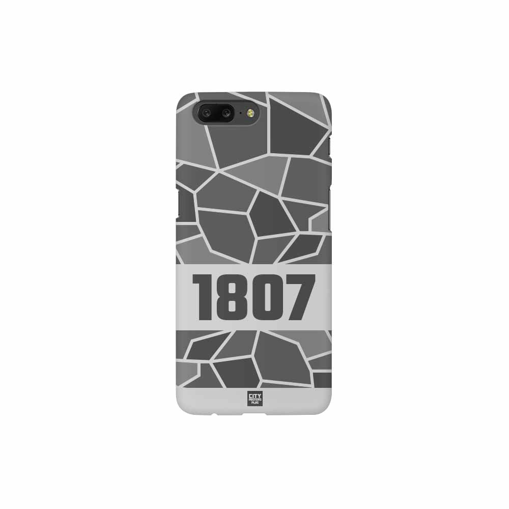 1807 Year Mobile Case Cover (Melange Grey)