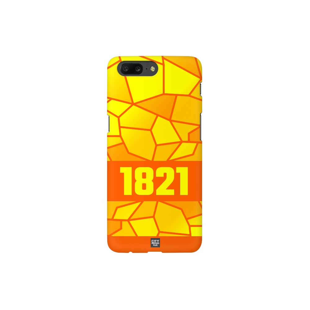 1821 Year Mobile Case Cover (Orange)