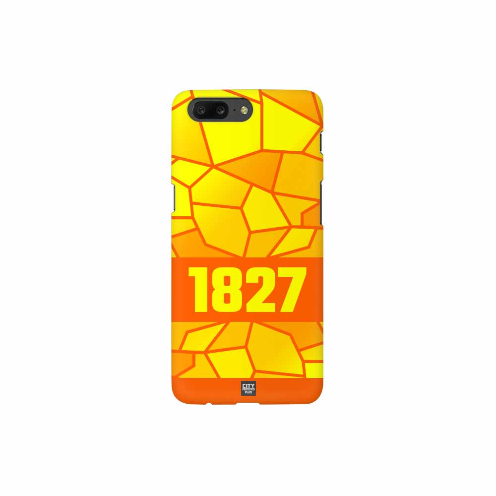 1827 Year Mobile Case Cover (Orange)