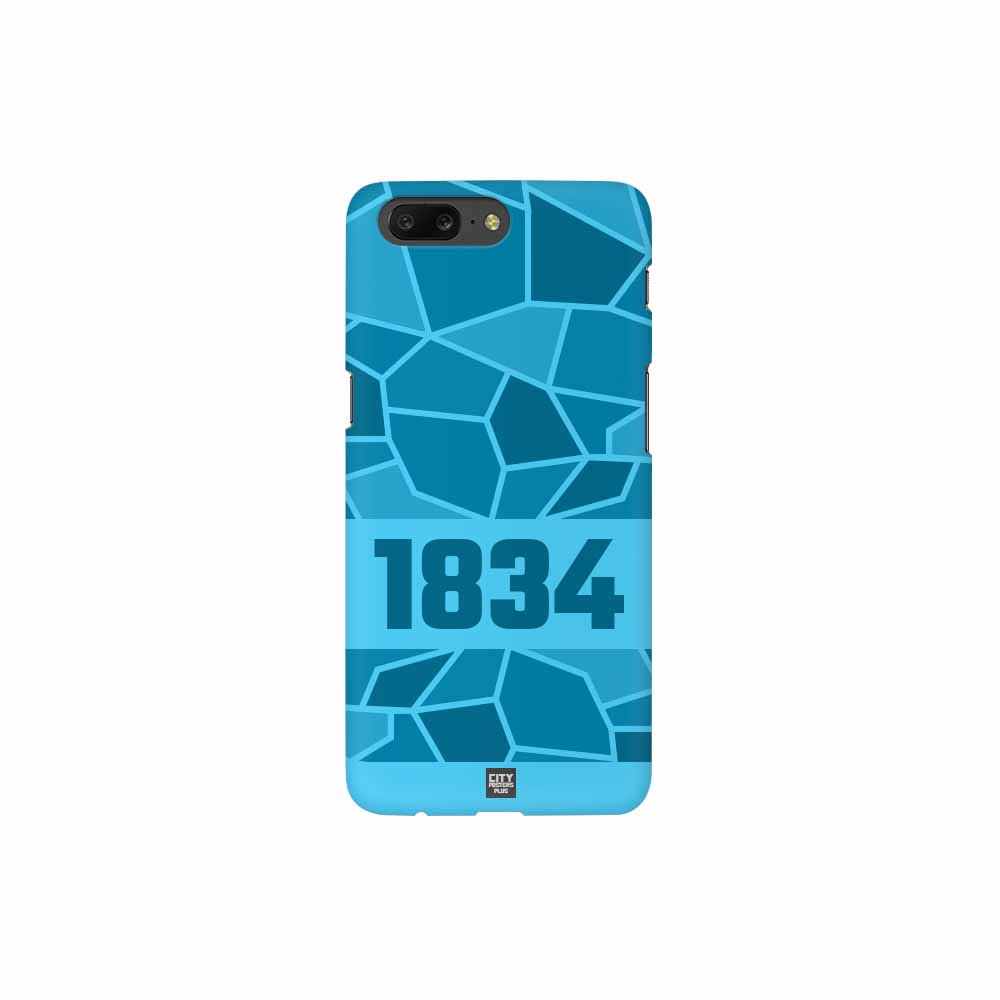1834 Year Mobile Case Cover (Sky Blue)