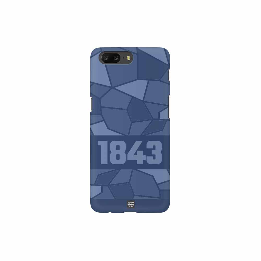 1843 Year Mobile Case Cover (Navy Blue)