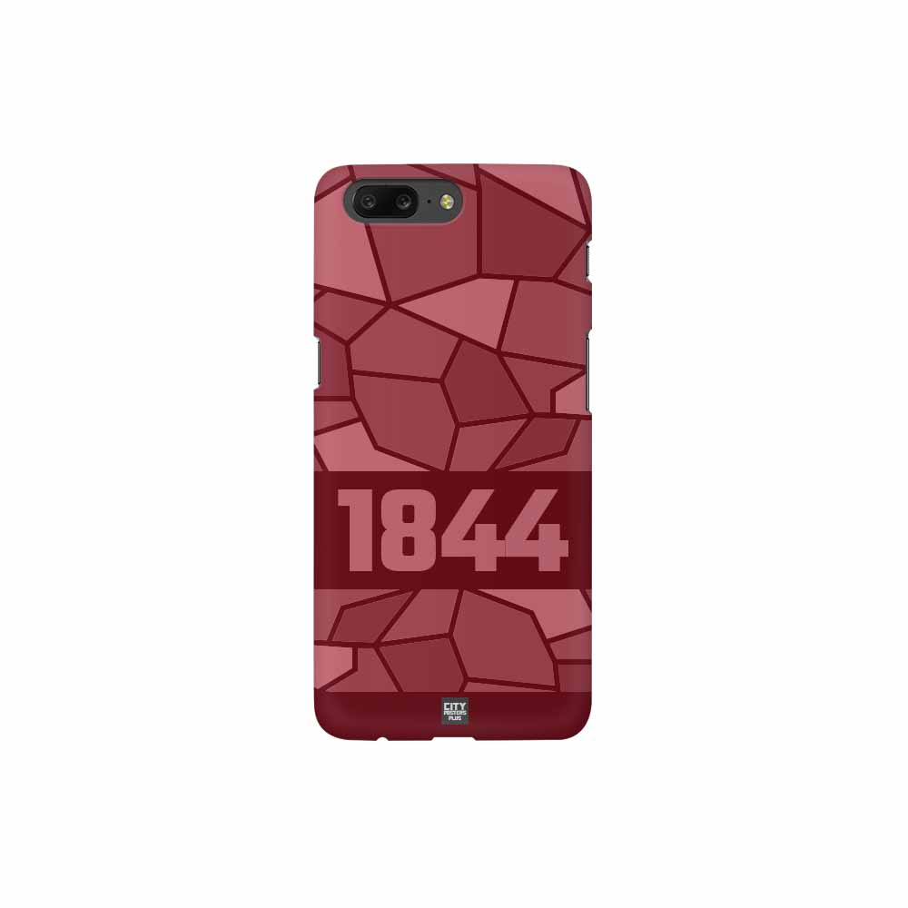 1844 Year Mobile Case Cover (Maroon)