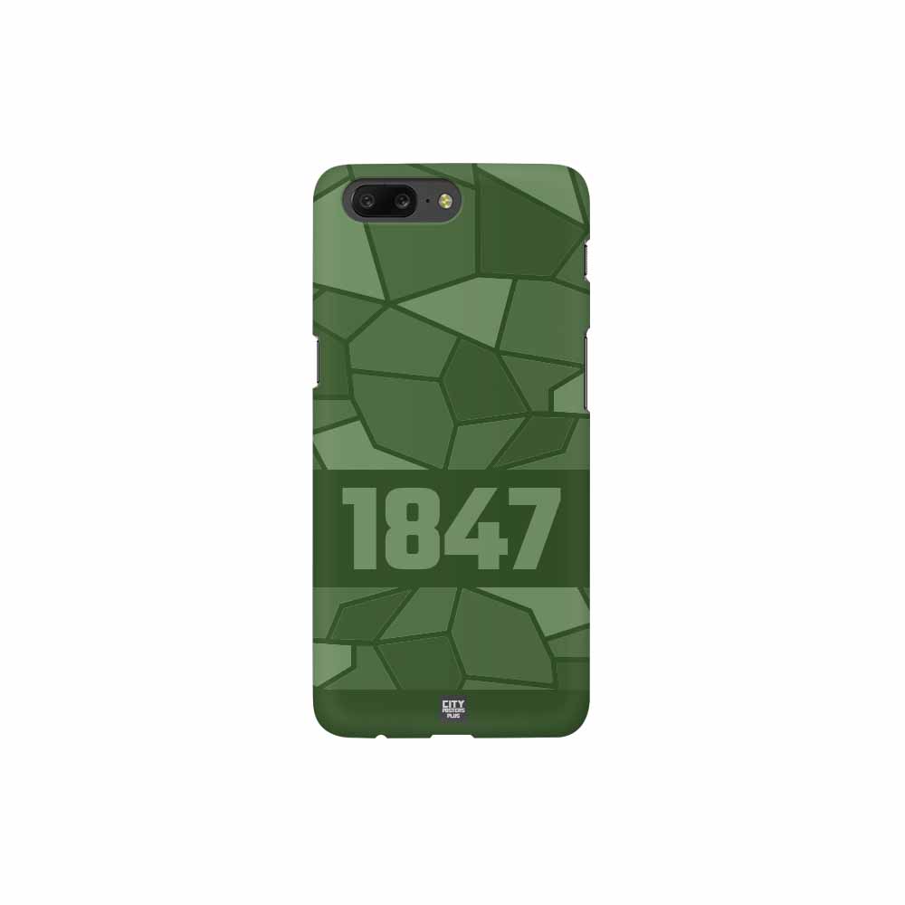 1847 Year Mobile Case Cover (Olive Green)