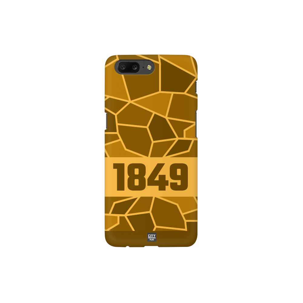 1849 Year Mobile Case Cover (Golden Yellow)