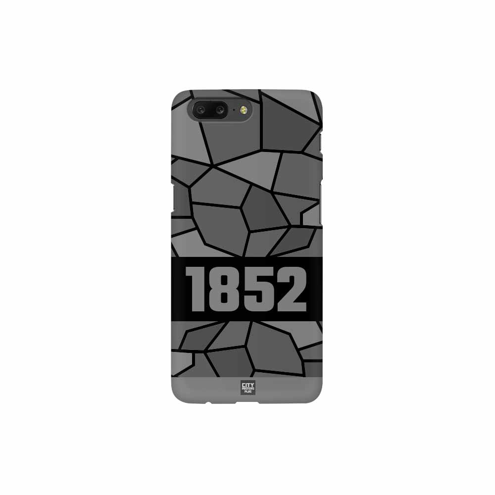 1852 Year Mobile Case Cover (Black)
