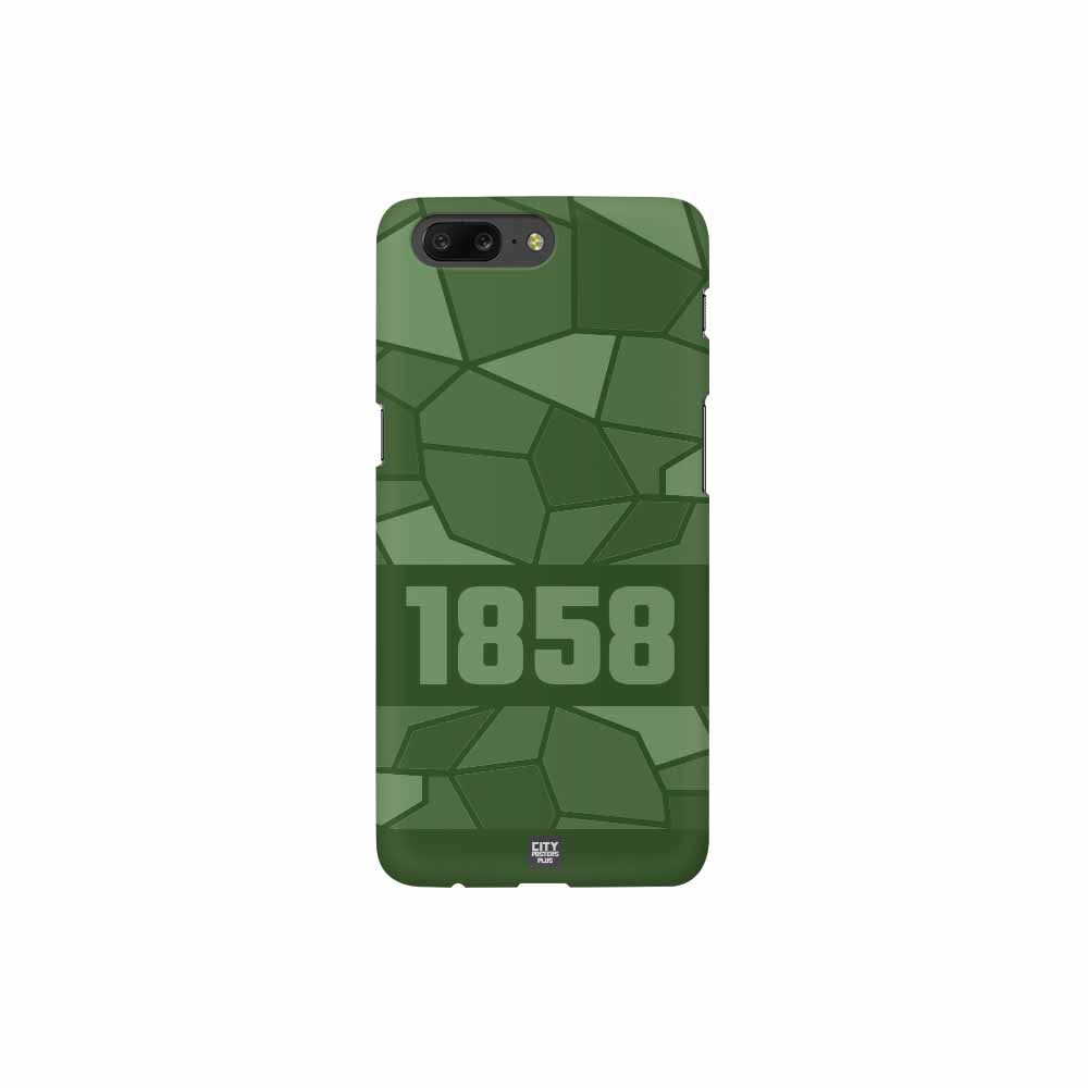 1858 Year Mobile Case Cover (Olive Green)