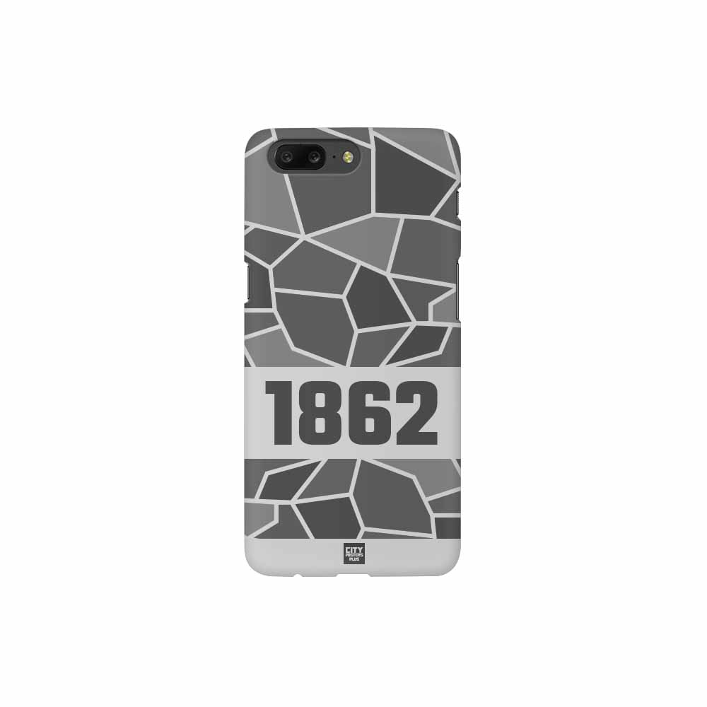1862 Year Mobile Case Cover (Melange Grey)