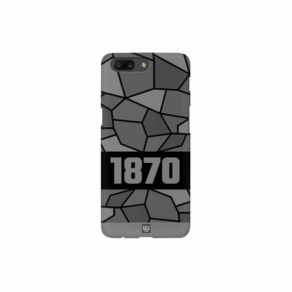 1870 Year Mobile Case Cover (Black)