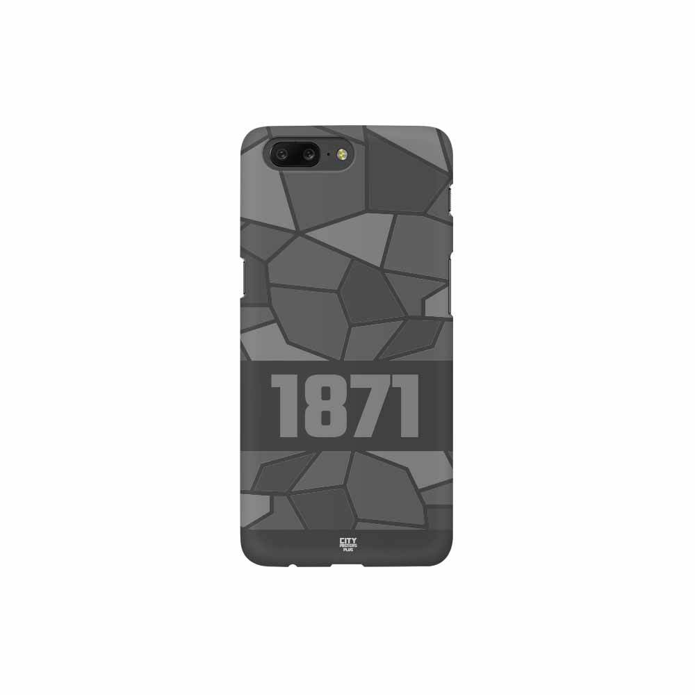 1871 Year Mobile Case Cover (Charcoal Grey)
