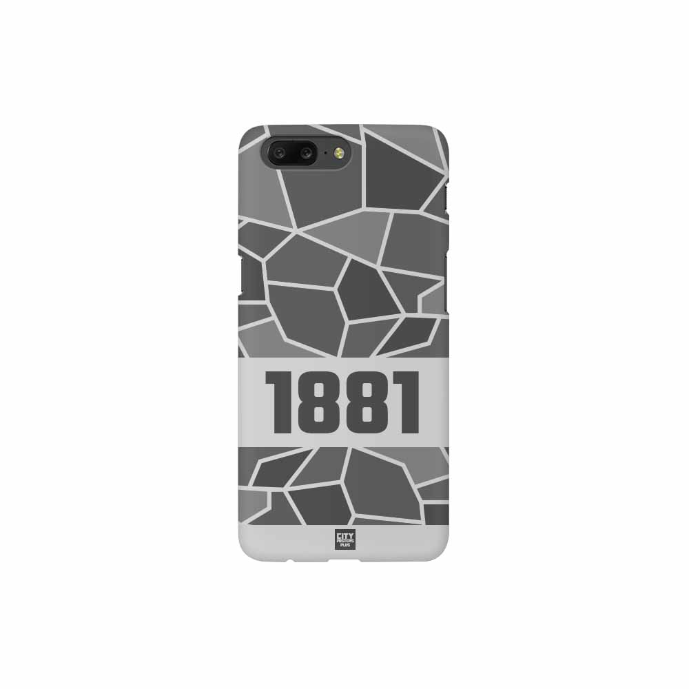 1881 Year Mobile Case Cover (Melange Grey)