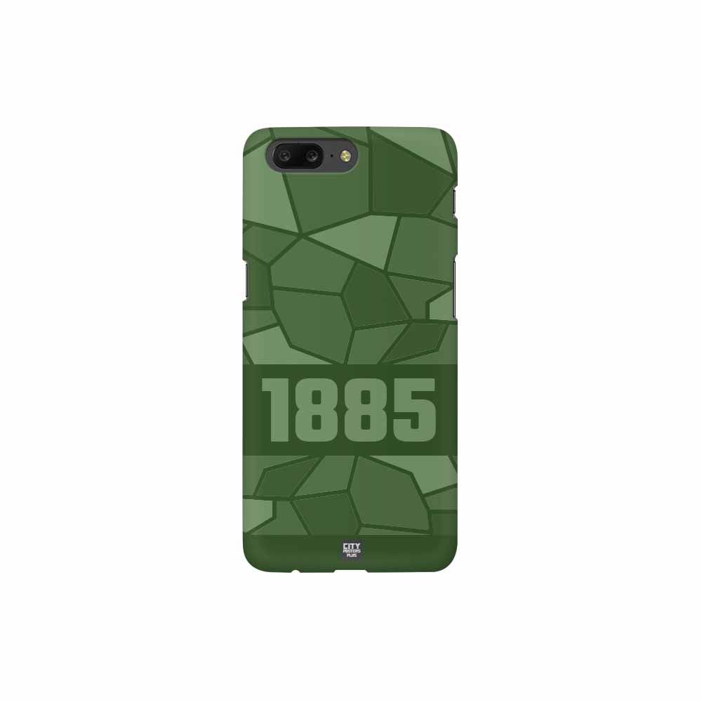 1885 Year Mobile Case Cover (Olive Green)