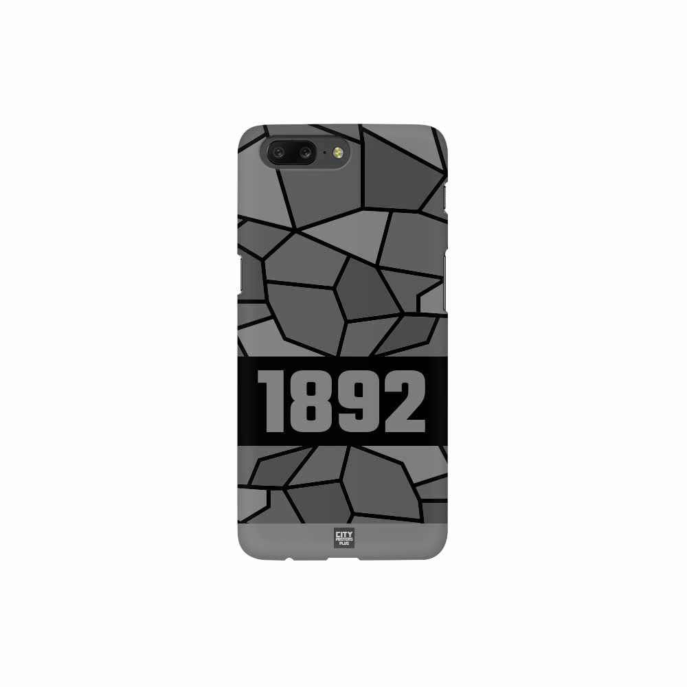 1892 Year Mobile Case Cover (Black)