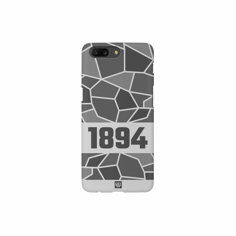 1894 Year Mobile Case Cover (Melange Grey)