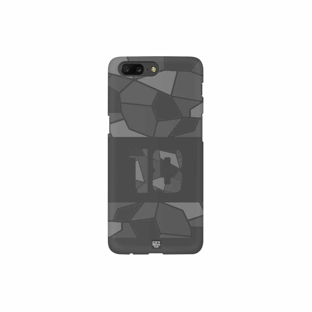 18 Number Mobile Case Cover (Charcoal Grey)