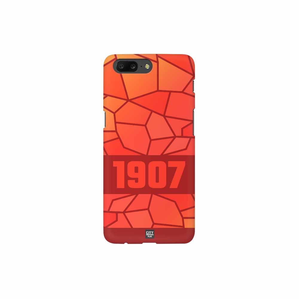 1907 Year Mobile Case Cover (Red)