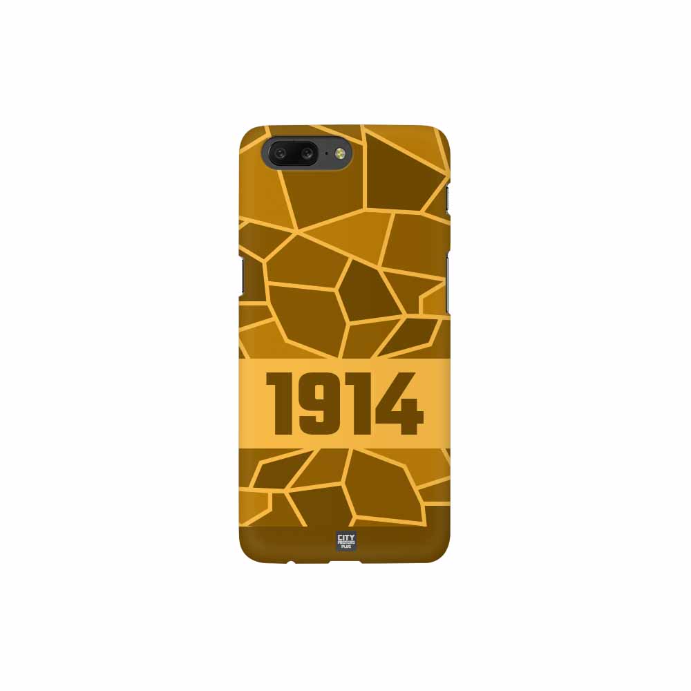 1914 Year Mobile Case Cover (Golden Yellow)