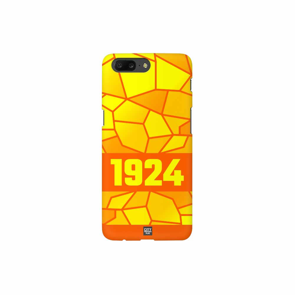 1924 Year Mobile Case Cover (Orange)