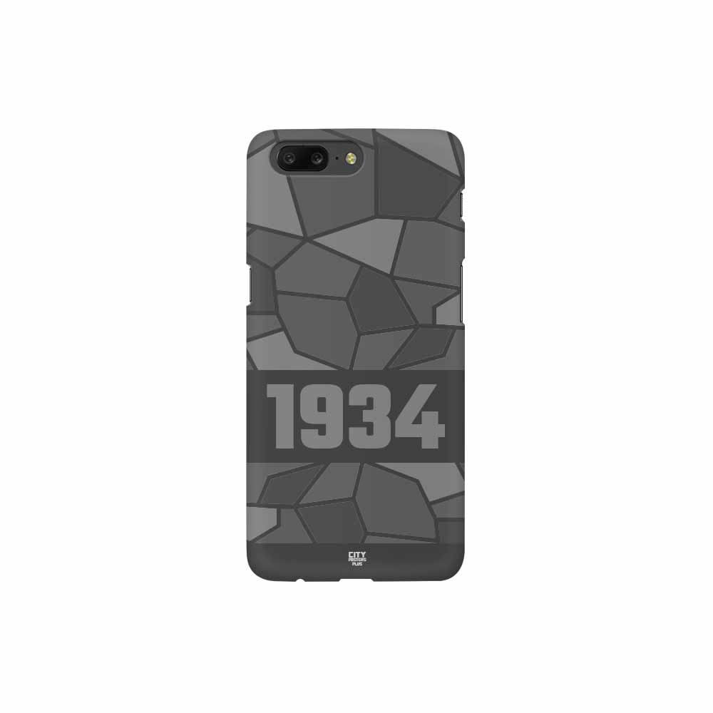 1934 Year Mobile Case Cover (Charcoal Grey)