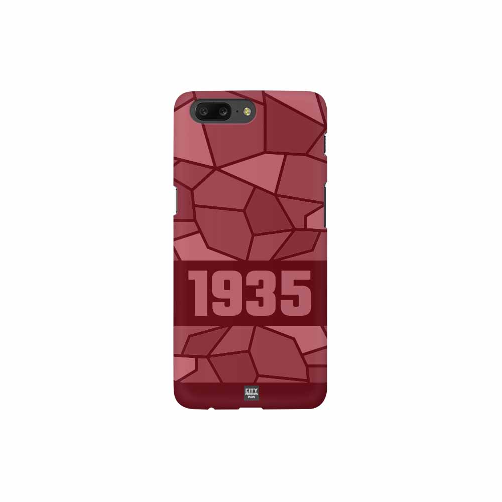 1935 Year Mobile Case Cover (Maroon)
