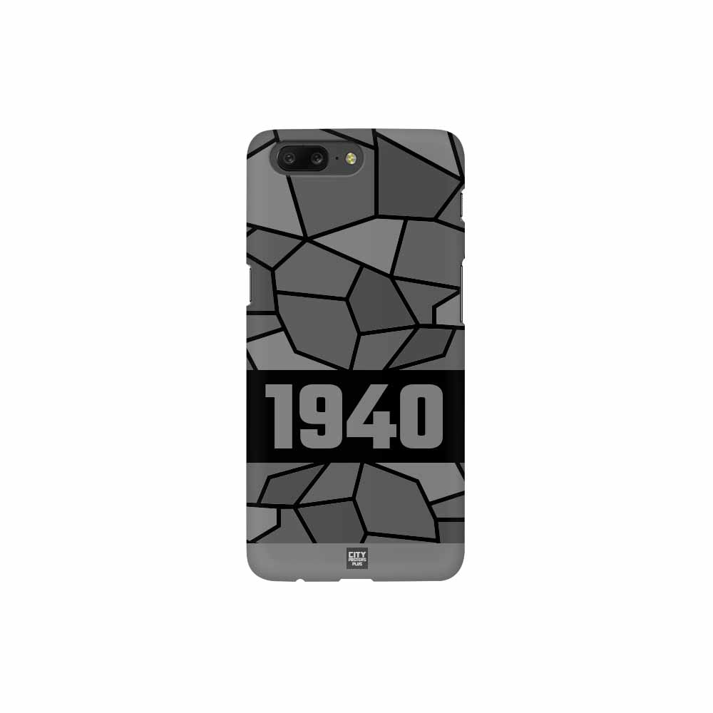 1940 Year Mobile Case Cover (Black)