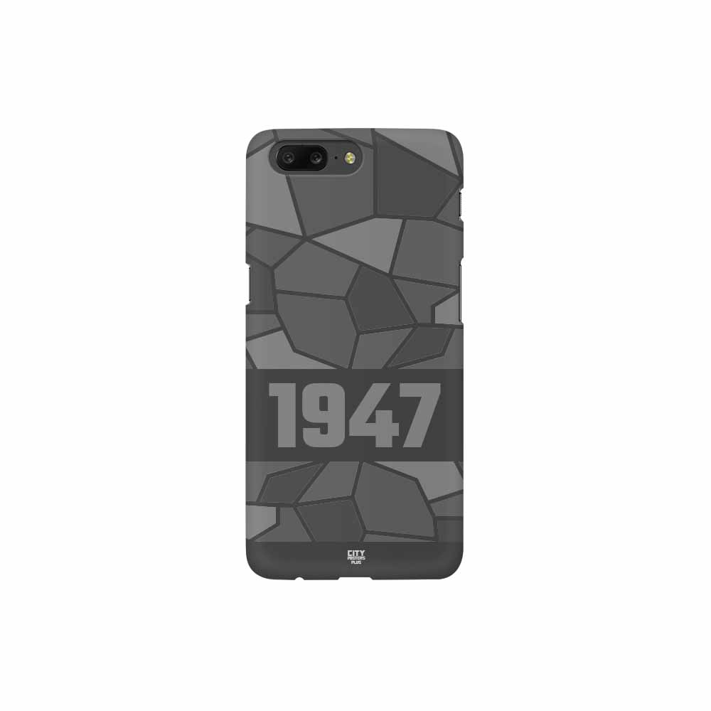 1947 Year Mobile Case Cover (Charcoal Grey)