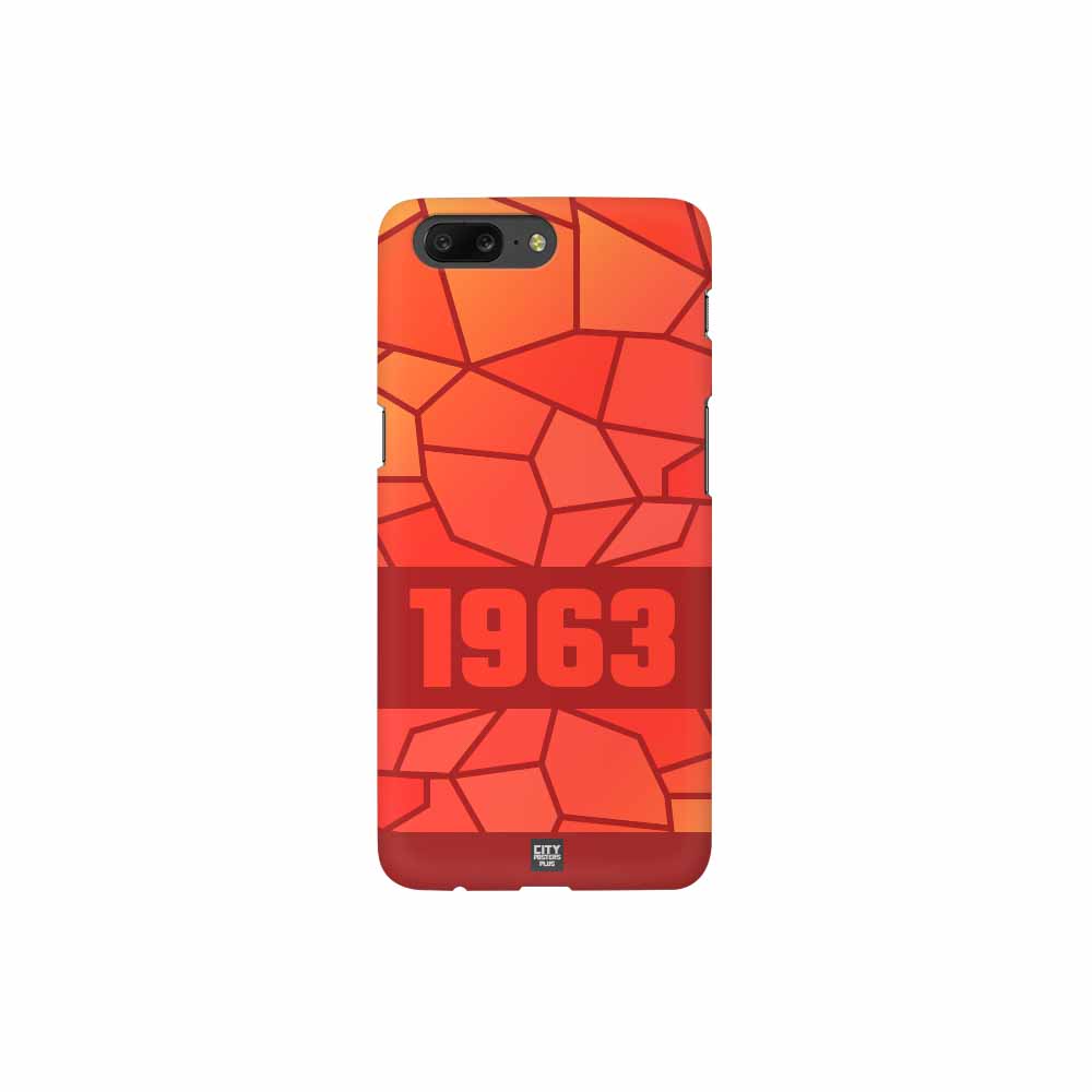 1963 Year Mobile Case Cover (Red)