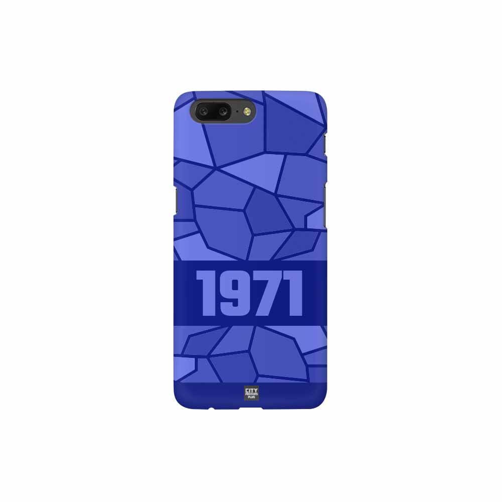 1971 Year Mobile Case Cover (Royal Blue)