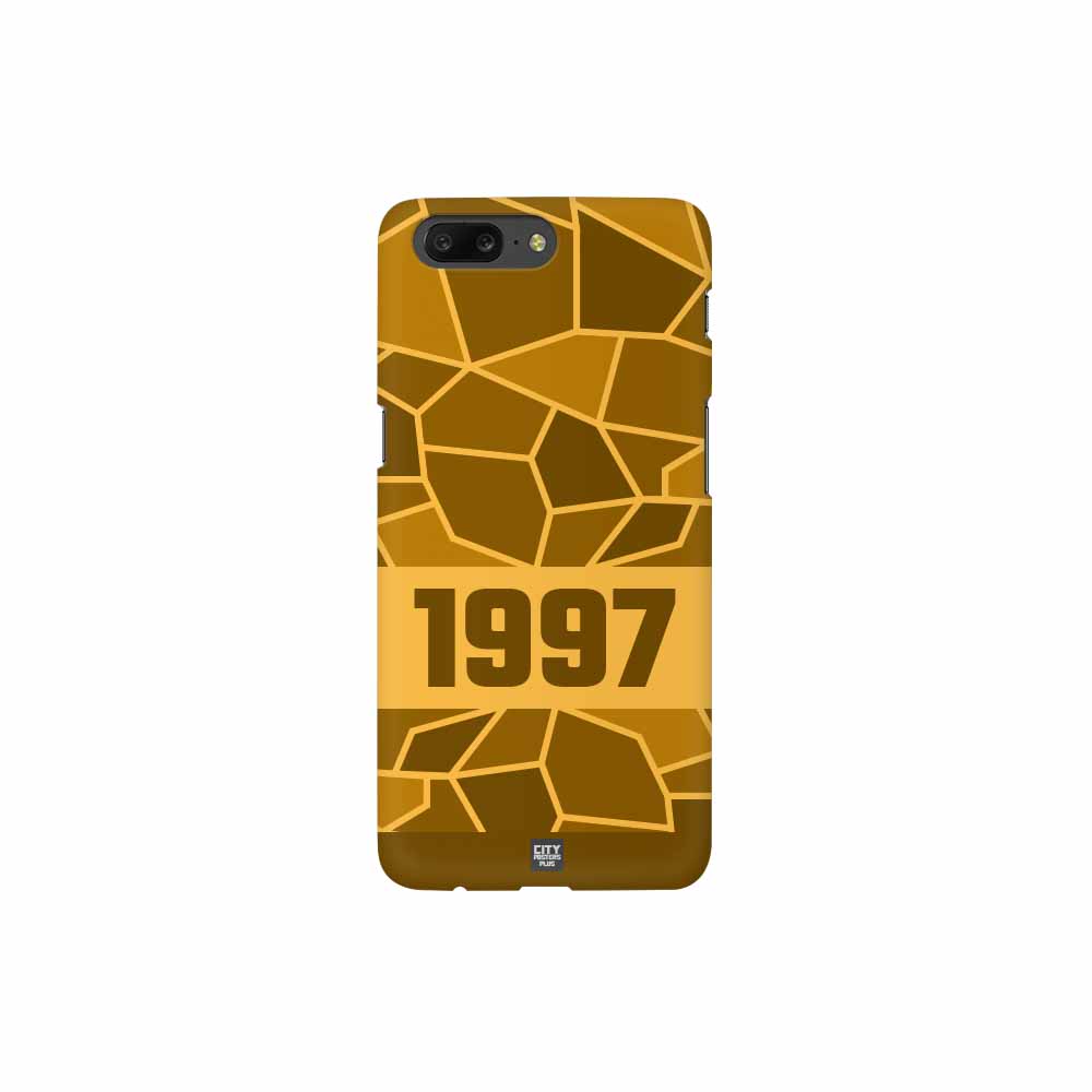 1997 Year Mobile Case Cover (Golden Yellow)