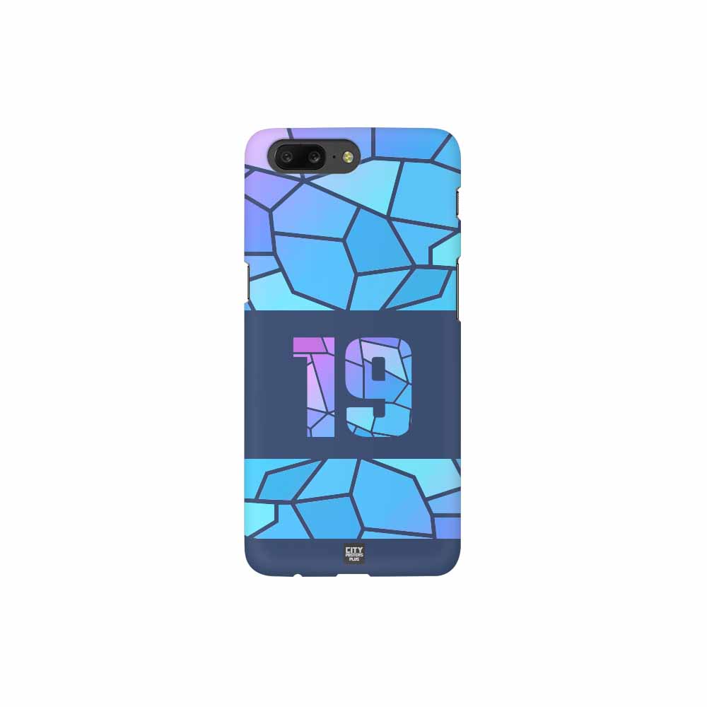 19 Number Mobile Case Cover (Navy Blue)