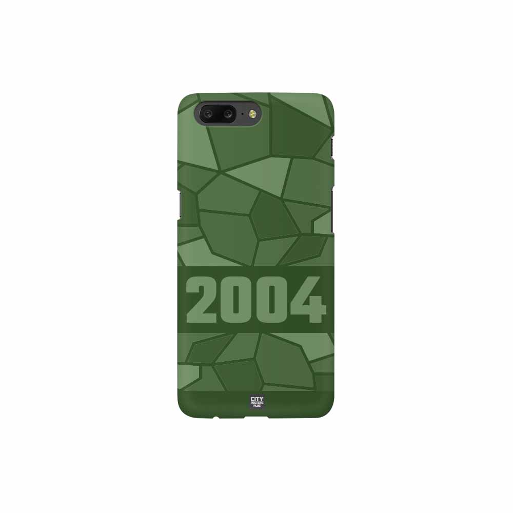 2004 Year Mobile Case Cover (Olive Green)