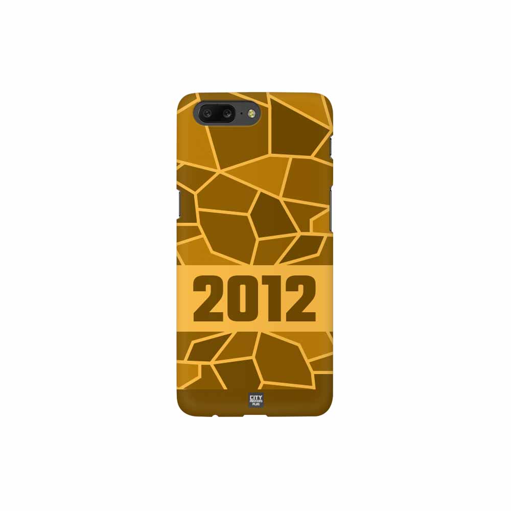 2012 Year Mobile Case Cover (Golden Yellow)