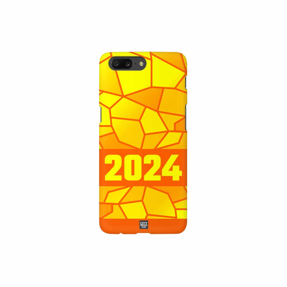 2024 Year Mobile Case Cover (Orange)