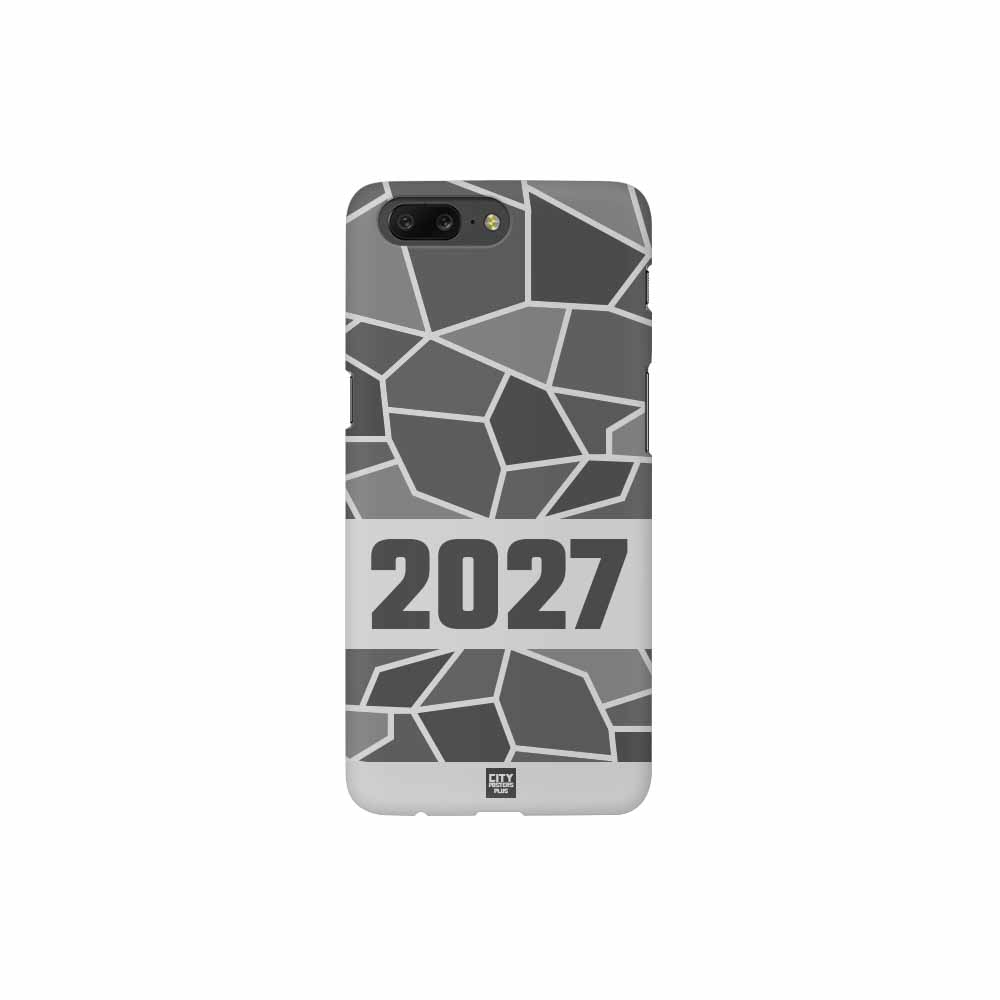 2027 Year Mobile Case Cover (Melange Grey)