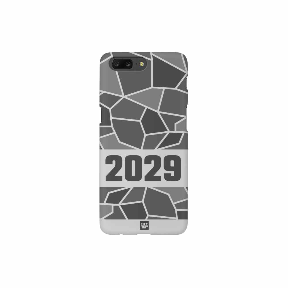 2029 Year Mobile Case Cover (Melange Grey)