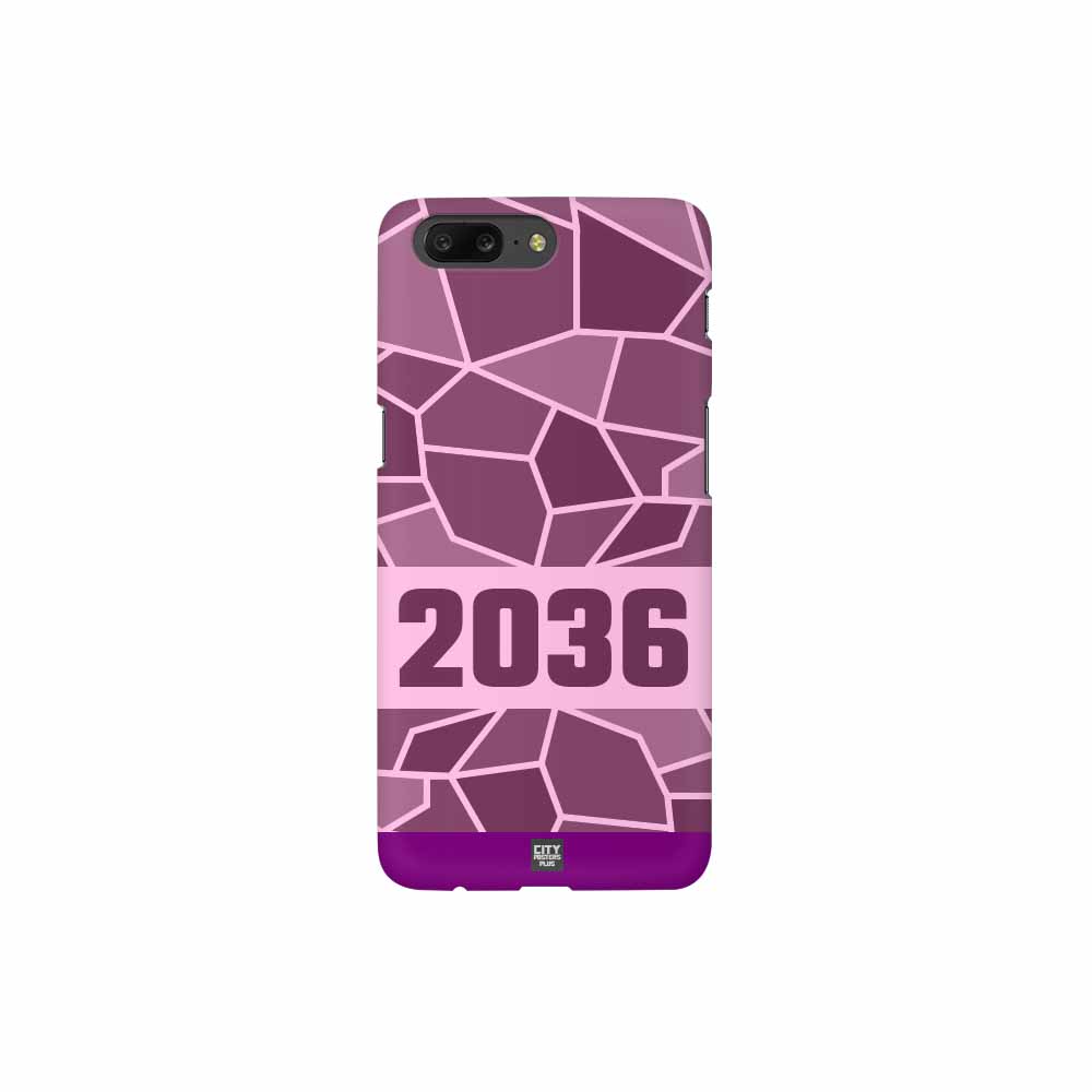 2036 Year Mobile Case Cover (Light Pink)