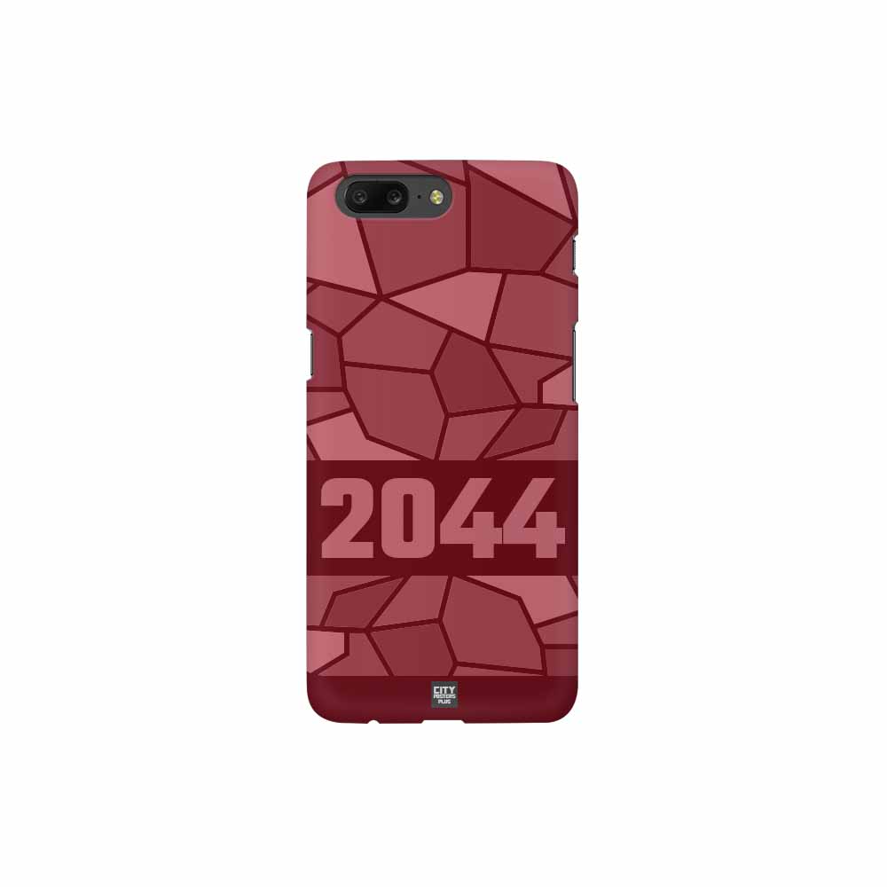 2044 Year Mobile Case Cover (Maroon)