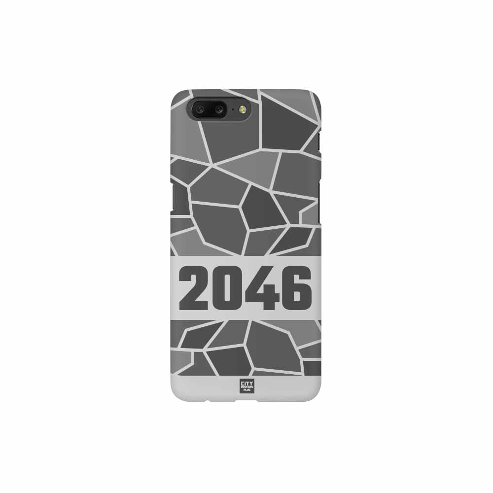 2046 Year Mobile Case Cover (Melange Grey)