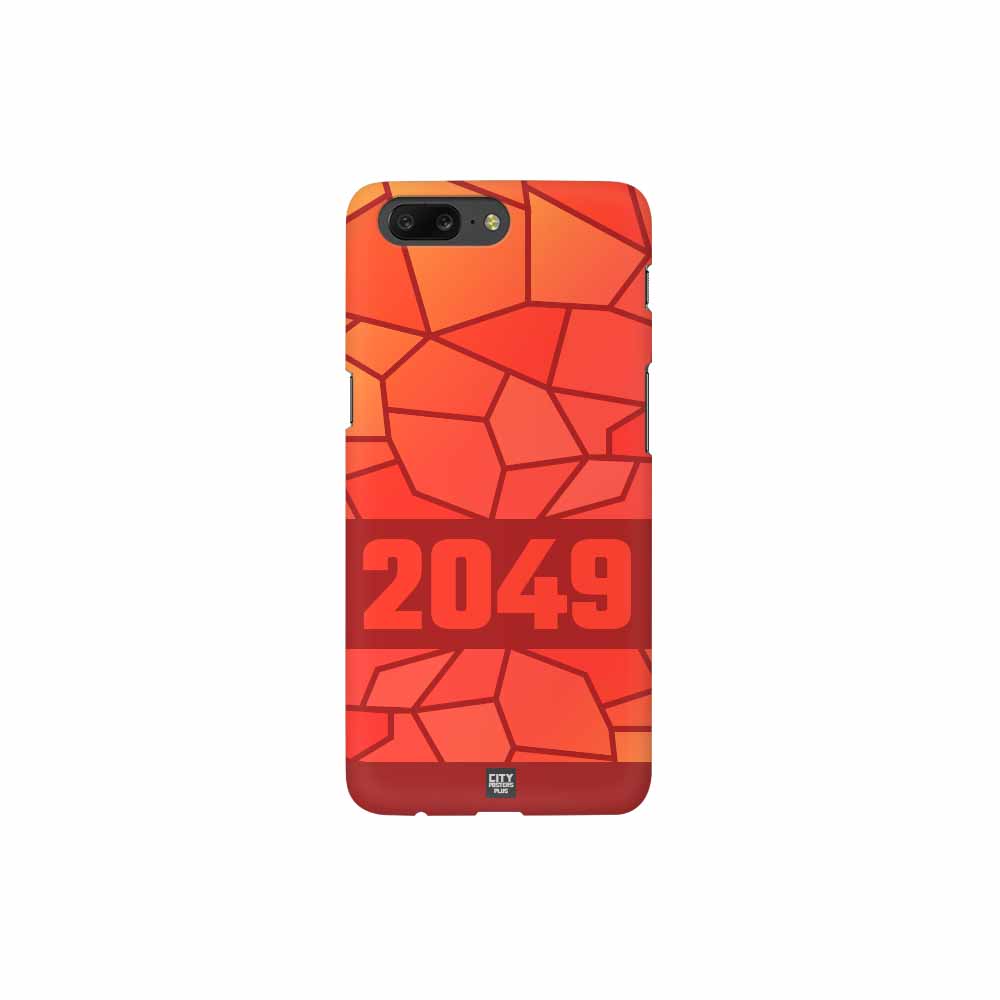 2049 Year Mobile Case Cover (Red)
