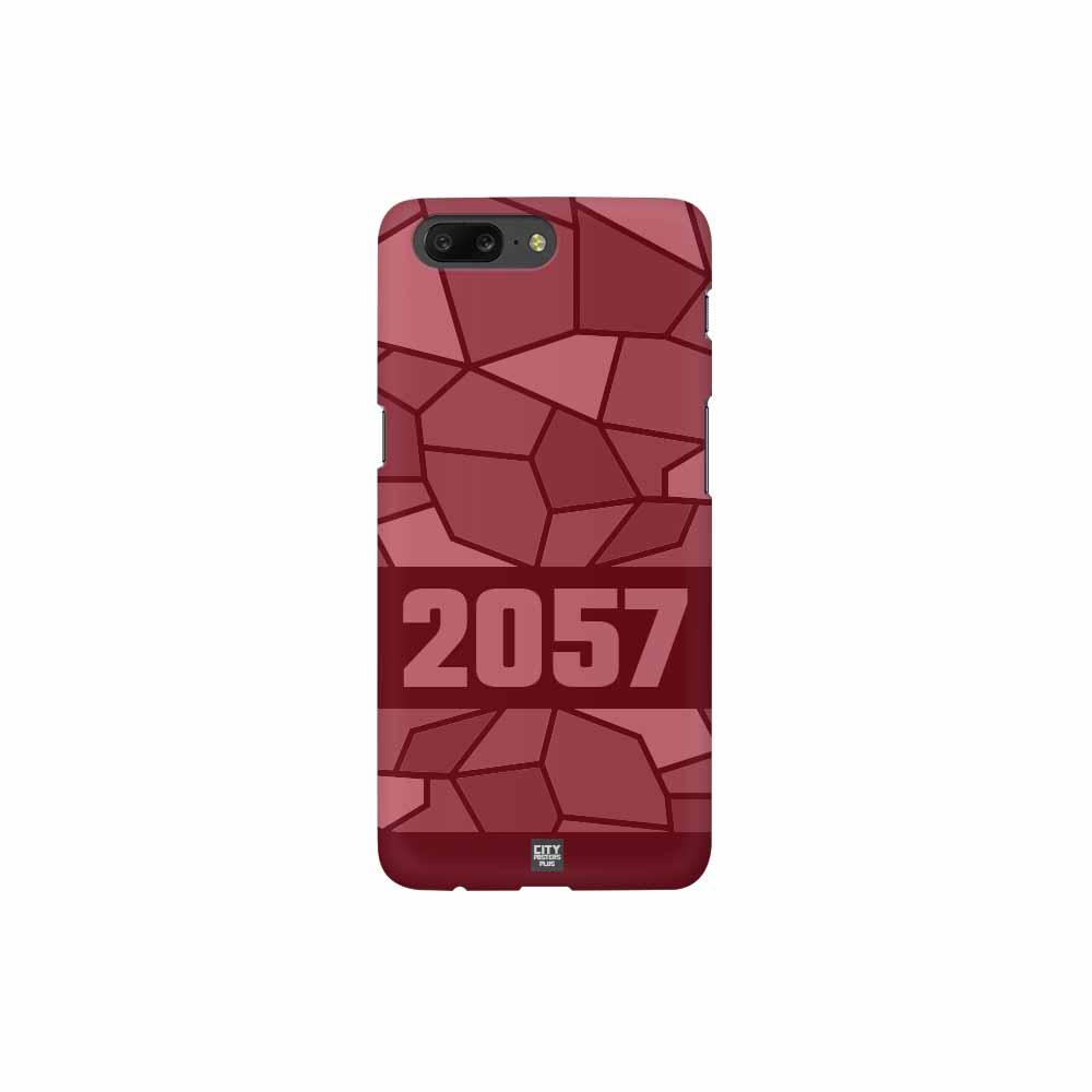 2057 Year Mobile Case Cover (Maroon)