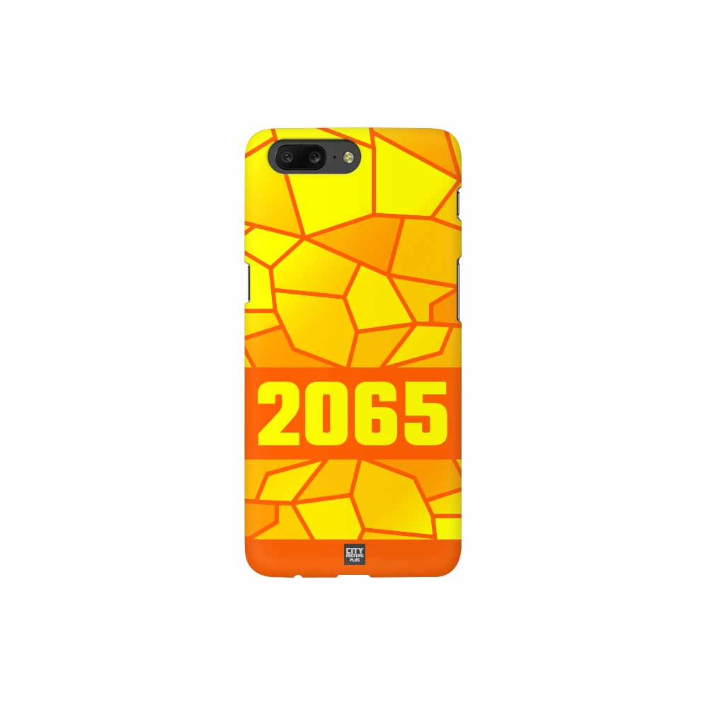 2065 Year Mobile Case Cover (Orange)