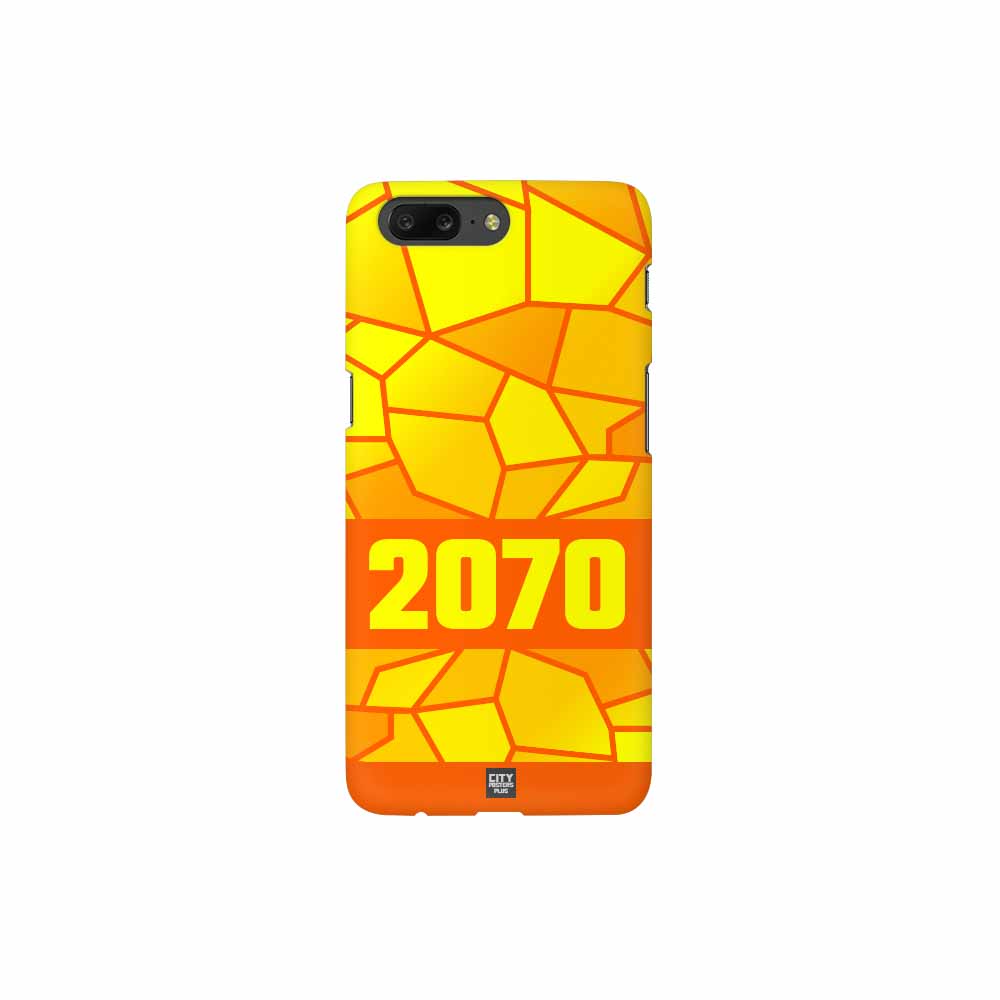 2070 Year Mobile Case Cover (Orange)