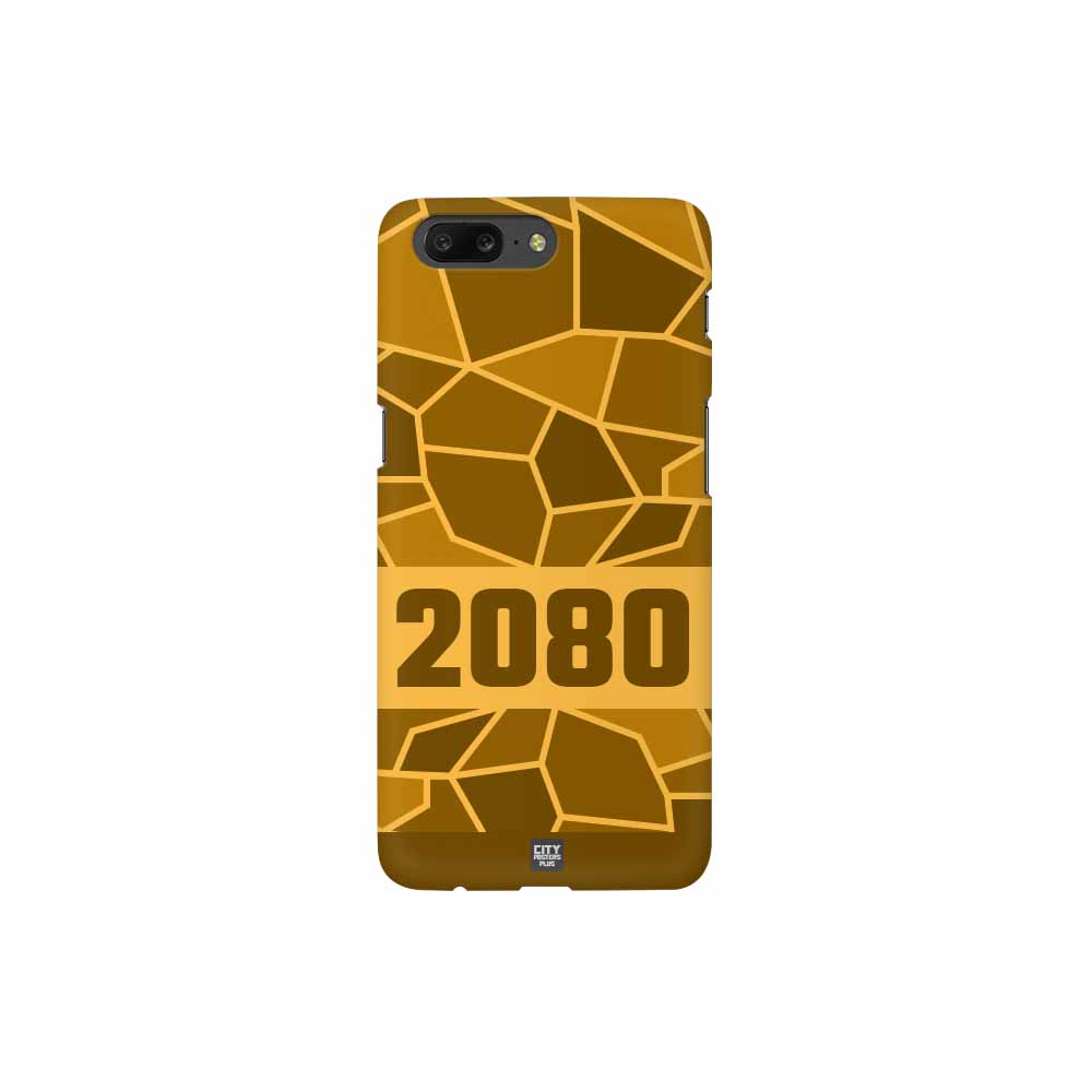 2080 Year Mobile Case Cover (Golden Yellow)