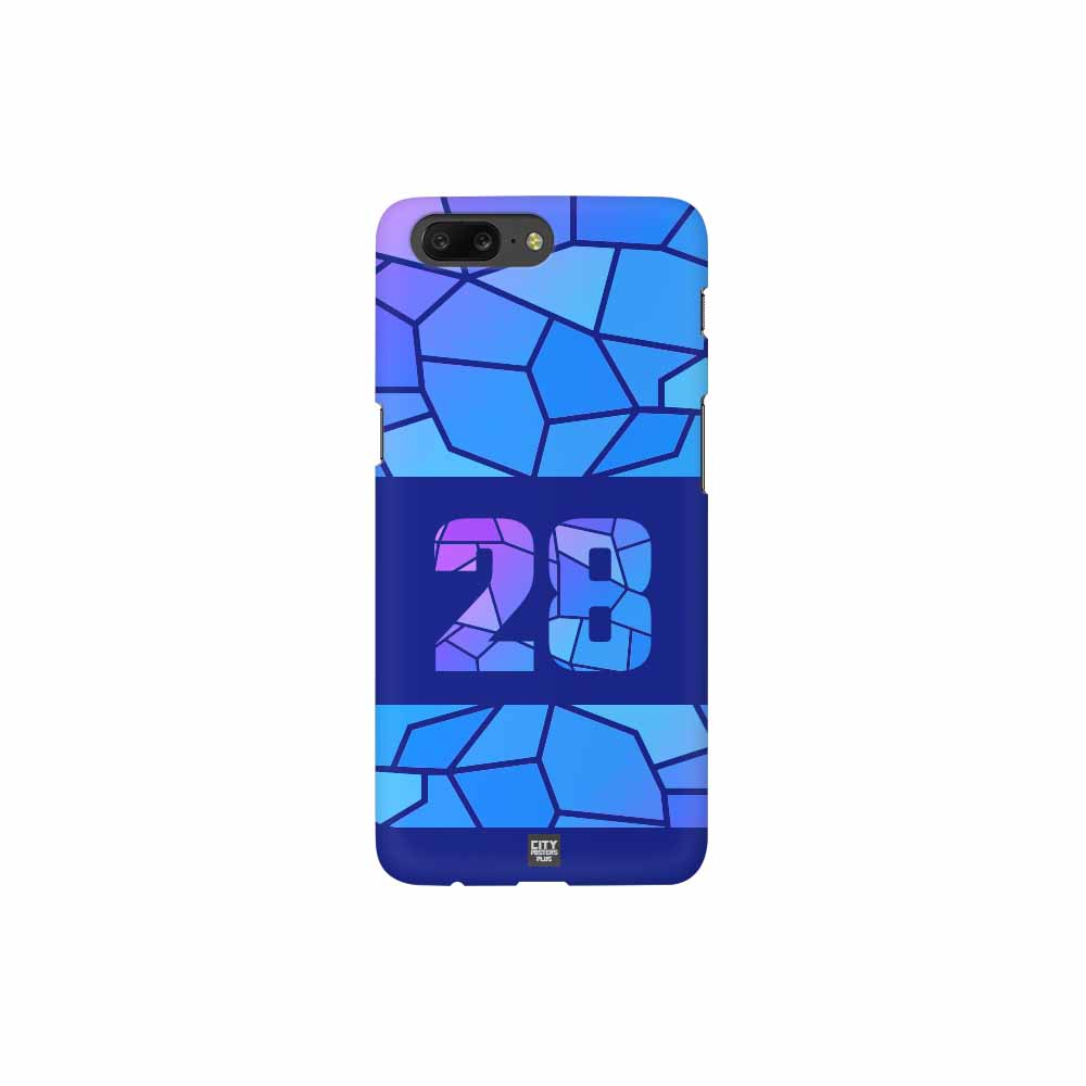 28 Number Mobile Case Cover (Royal Blue)