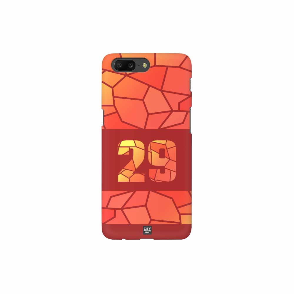 29 Number Mobile Case Cover (Red)
