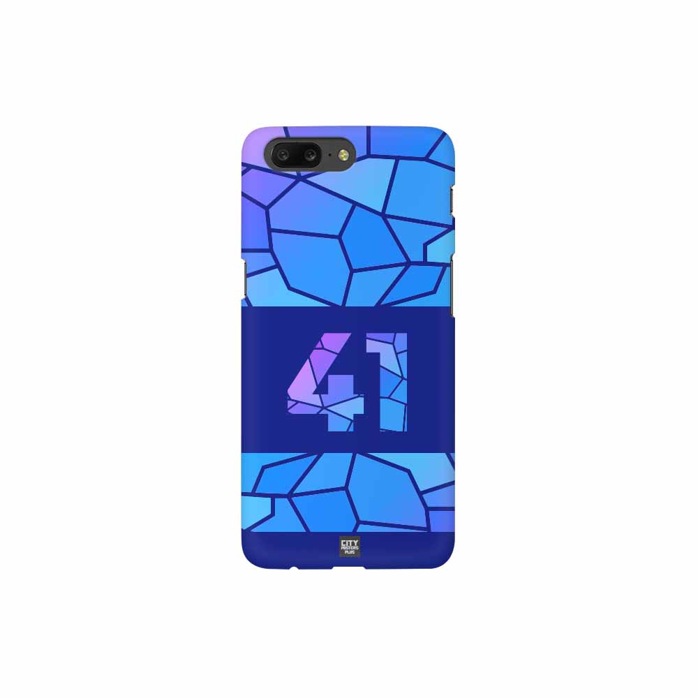 41 Number Mobile Case Cover (Royal Blue)