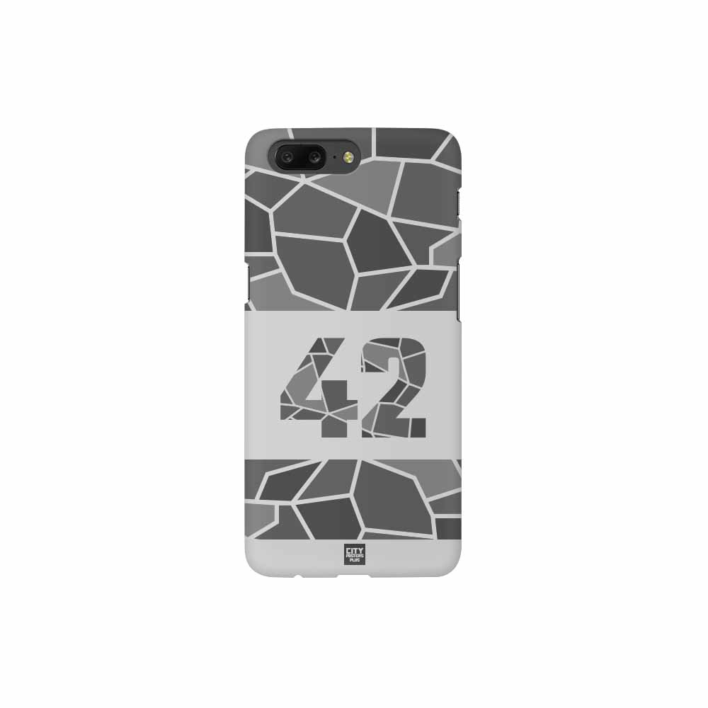 42 Number Mobile Case Cover (Melange Grey)